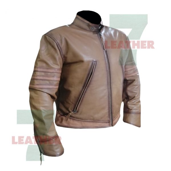 4575 Brown Leather Jacket