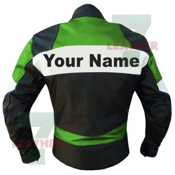 2020 Green leather jacket