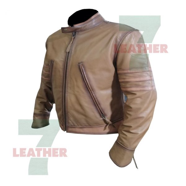 4575 Brown Leather Jacket