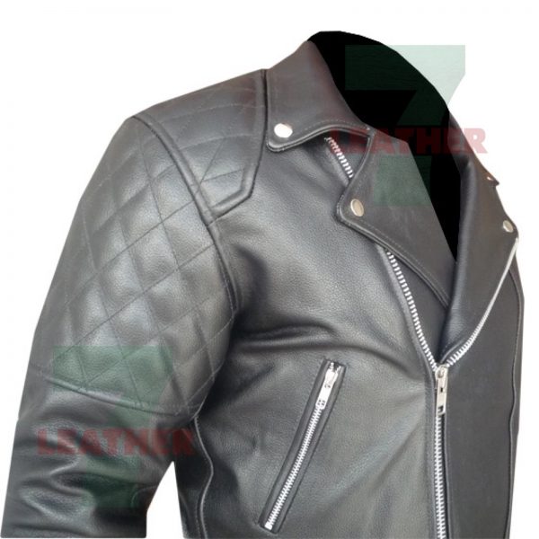 4588 Black Leather Jacket
