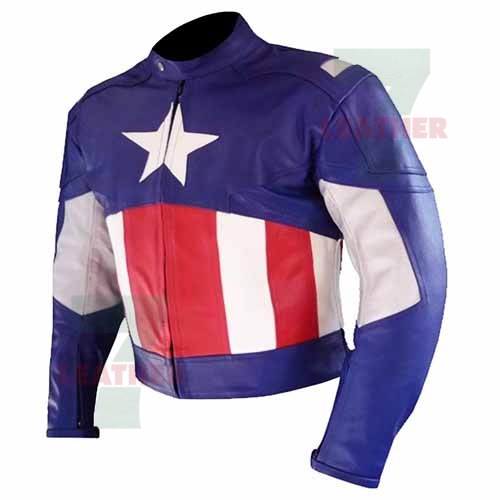 Captain America BlueRed Jacket