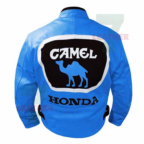 Honda Camel Sky Blue Jacket